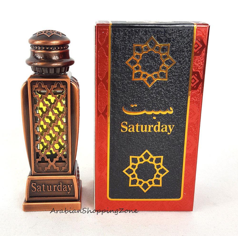 Saturday Arabian Spicy Fruity Floral Saffron Ambery 15ml by Al Haramain