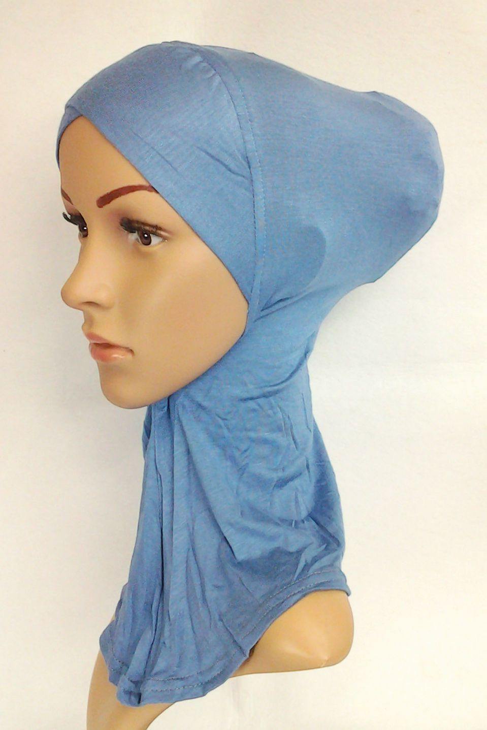 Fashion Cotton Muslim InnerHijab Cap NEW Cross-Forehead Islamic Underscarf/Hijab