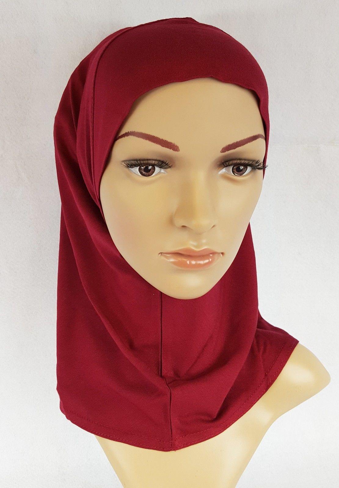 Premium Slip On Instant Egyptian Cotton Muslim Girls Hijab Shawls Wrap Headwear