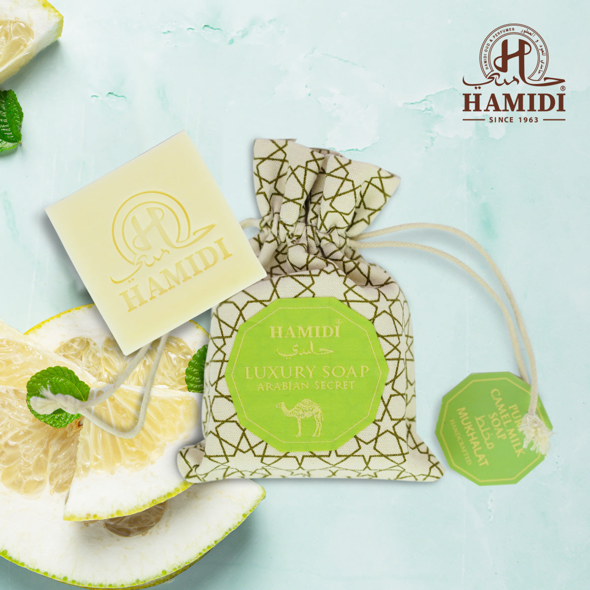 Hamidi Luxury Camel Milk Mukhalat Soap