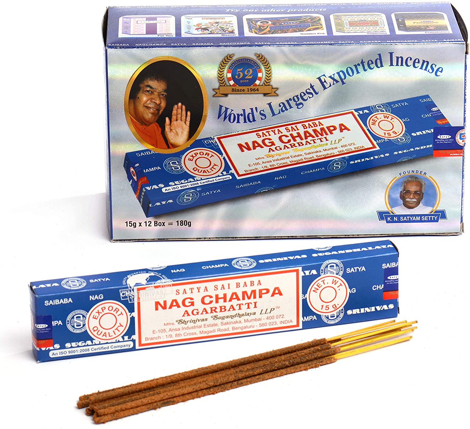 Satya Nag Champa Incense Sticks