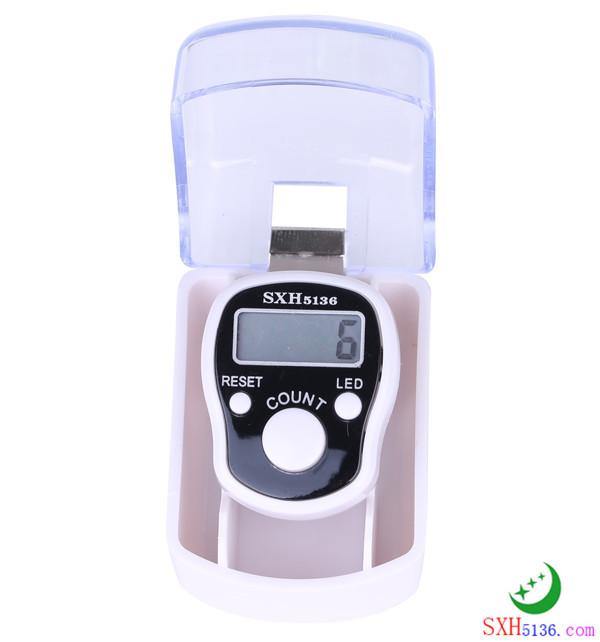 Muslim Digital Finger Tasbeeh Counter Masbaha with LED (BackLight)