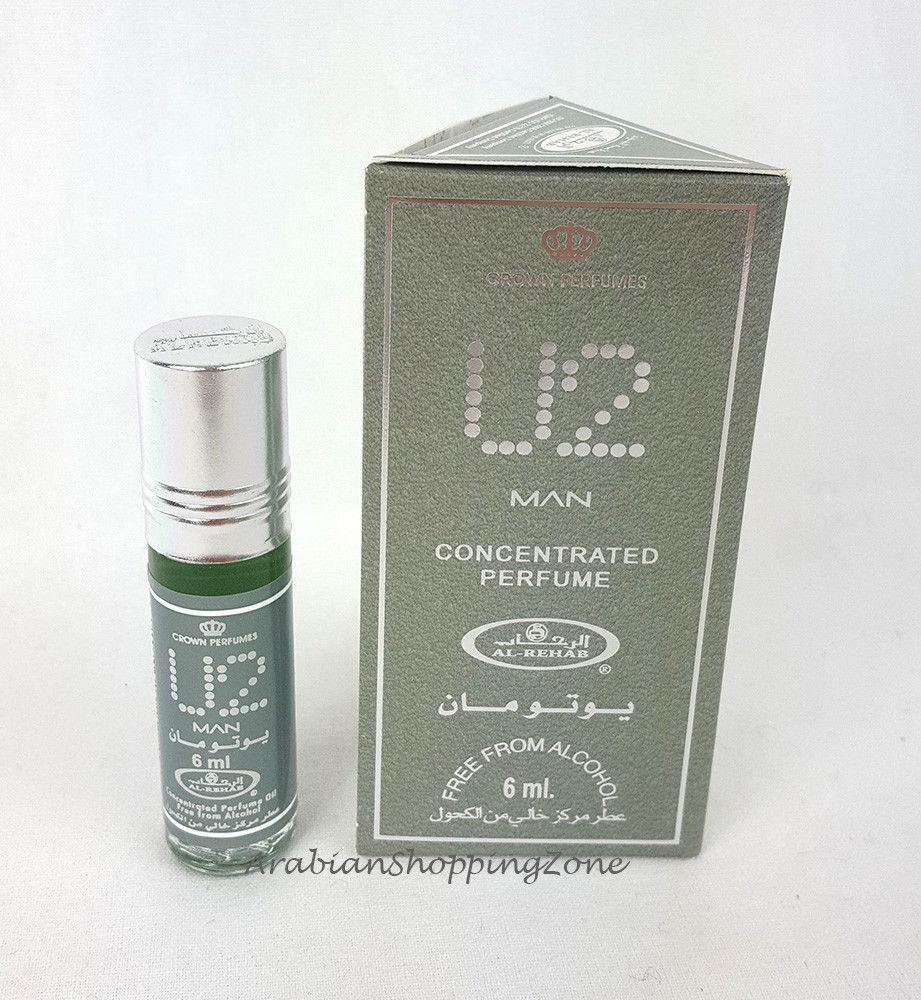 3 PCS AL Rehab Perfume Concentrated Oil Attar 6ml  (3 Bottles)