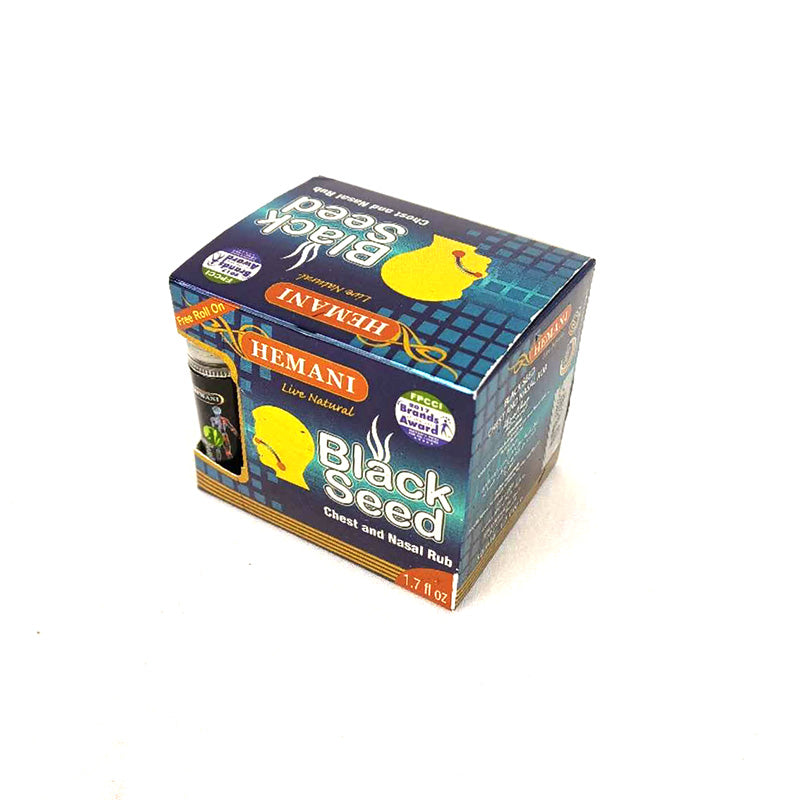 Black Seed Vaporub 50ml With Black Seed Roll-On