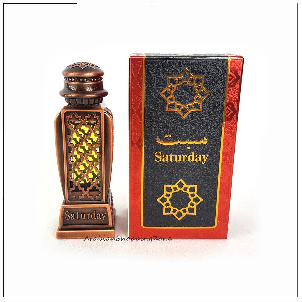 Saturday Arabian Spicy Fruity Floral Saffron Ambery 15ml by Al Haramain