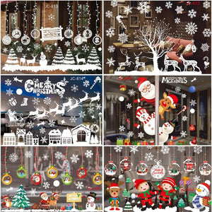 Christmas Window Wall Stickers - Fun Finds 4 You