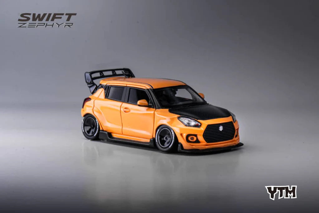 YTM Suzuki Swift 3rd Gen Zephyr Modified Version Rear Engine 1:64