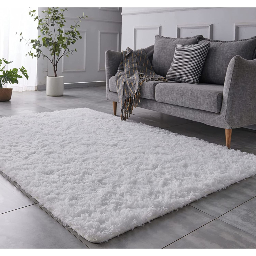 Tapis Salon Blanc Crême – Mon Tapis Parfait