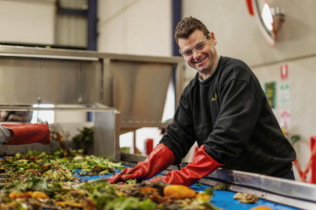 Bardee sorting contamination out of food waste to process it sustainably