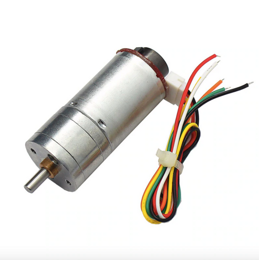 12V DC Motor 251RPM w/Encoder - RobotShop