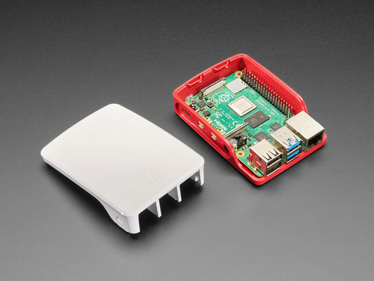 Official red and white casing for Raspberry Pi 3 model B 5060473480001