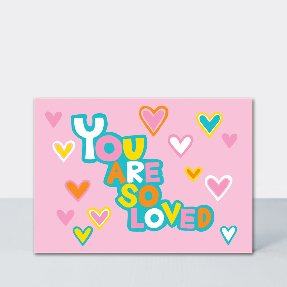 Love/Valentine's Postcard 20-Pack Sending Love Hearts by Ramus & Co