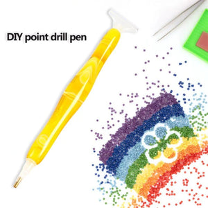 1pc DIY Diamond Painting Point Drill Pen with 3 Head - likediyart