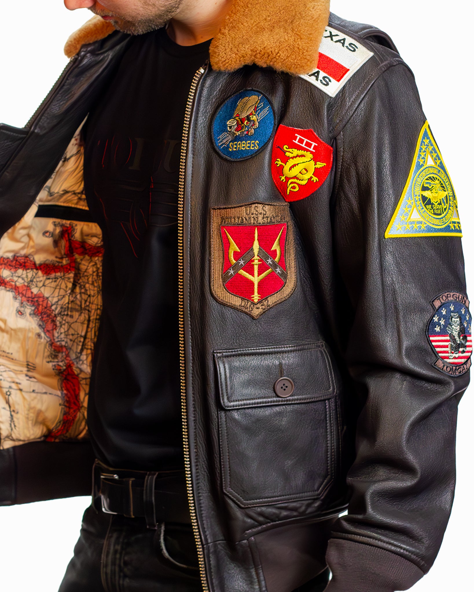 MuzeMerch - Men's G-1 Flight Jacket by Top Gun