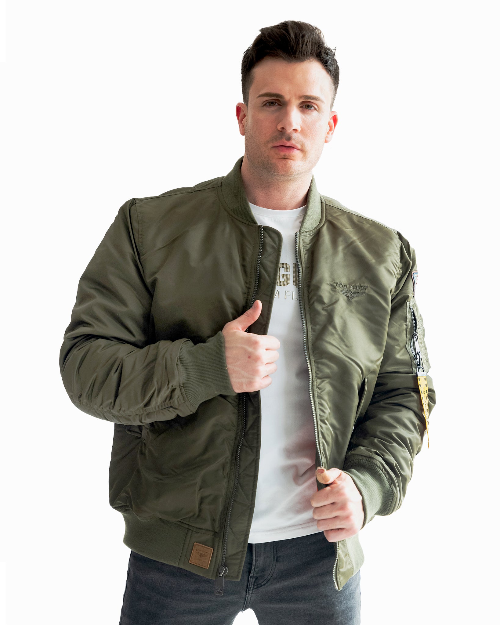 TOP GUN® MA-1 NYLON BOMBER JACKET WITH REMOVABLE HOODIE (LIMITED EDITI – Top  Gun Store