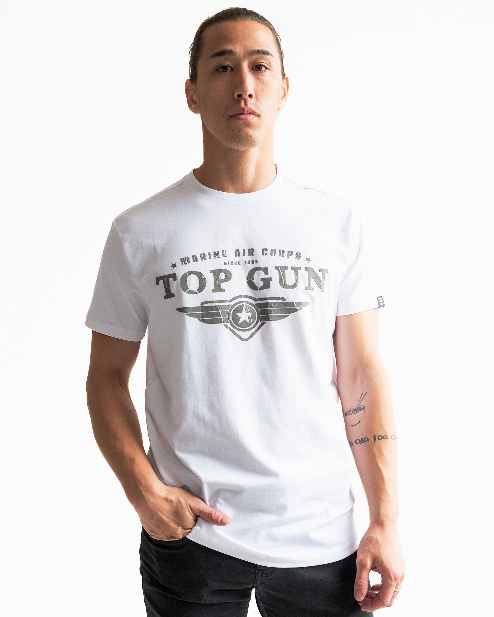 TOP GUN® 'FIGHTERS CREW' TEE, TOP GUN Clothing