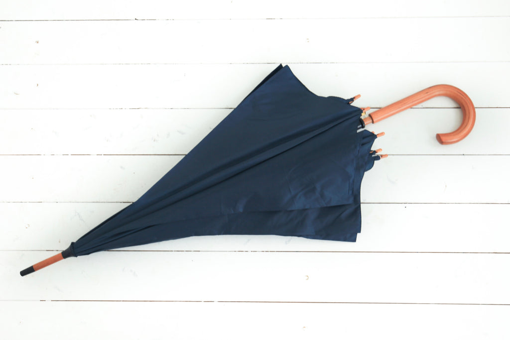 navy wedding umbrella