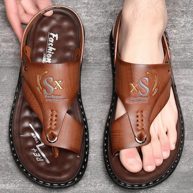 Sandálias Masculinas de Verão - Conforto e Estilo para o Dia a Dia.