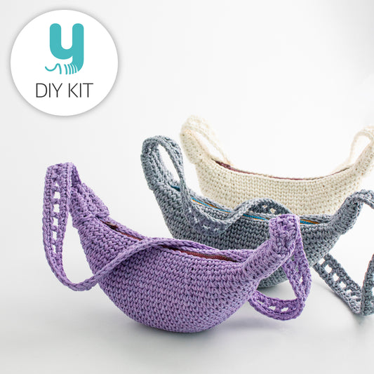 Soi Triangle Net Bag  DIY Package - Yarn-a