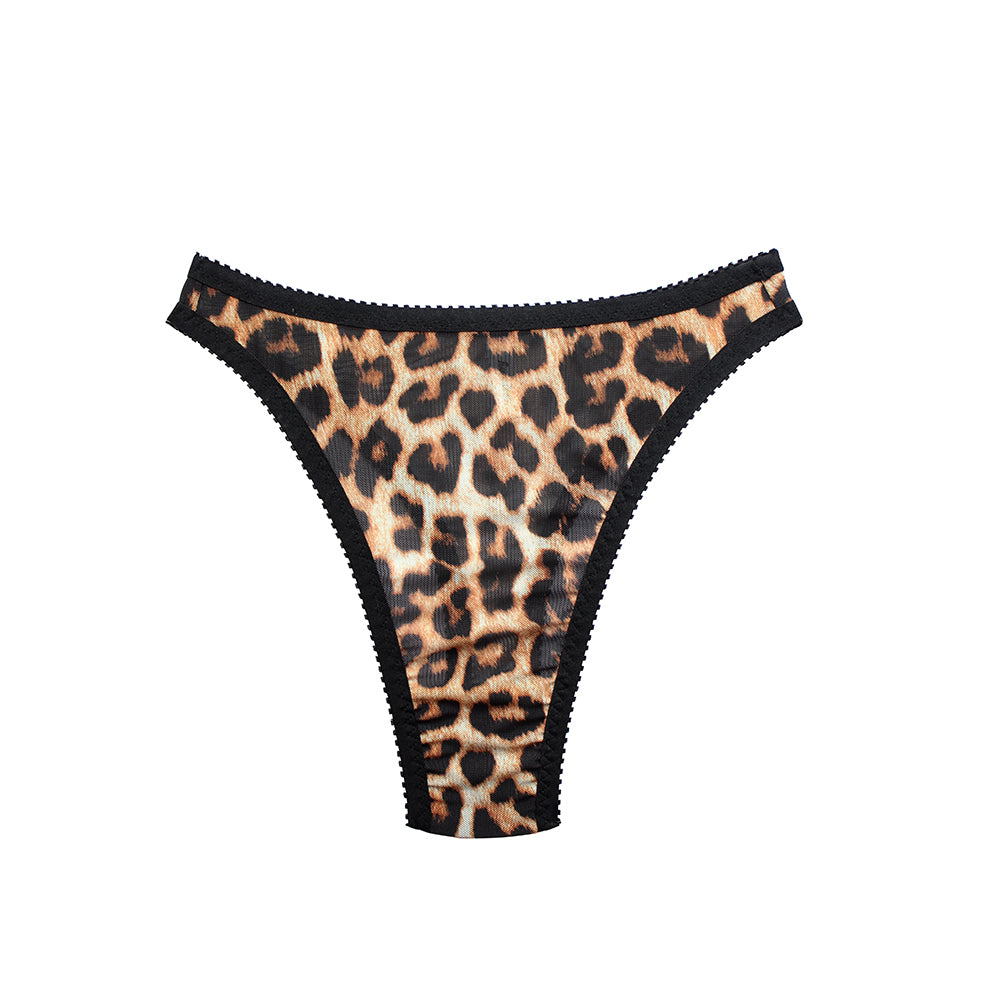 Leopard Print High Waisted Thong | Made in Australia by Hopeless – Hopeless  Lingerie