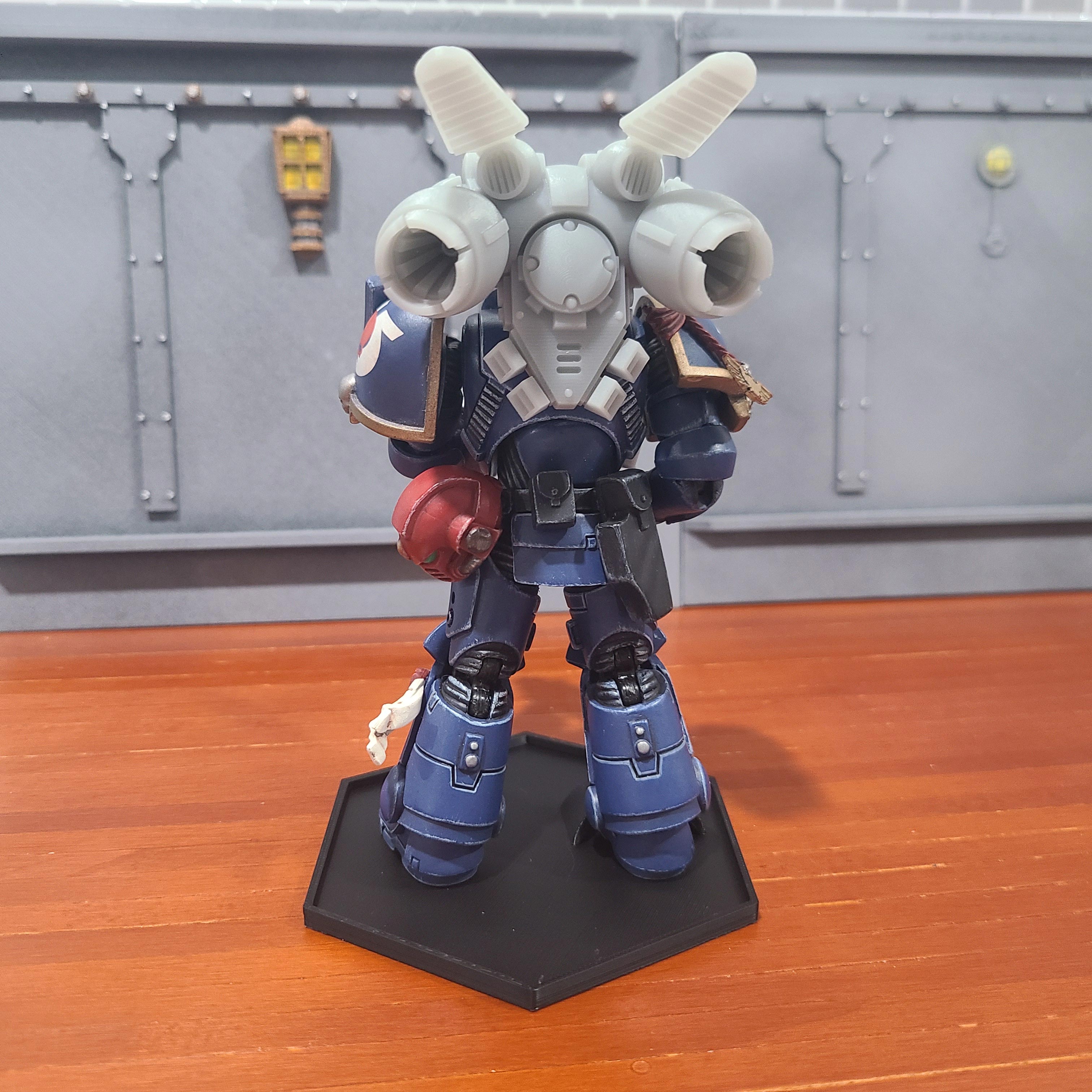 Winged Jump Pack compatible with JoyToy Space Marine Action Figures