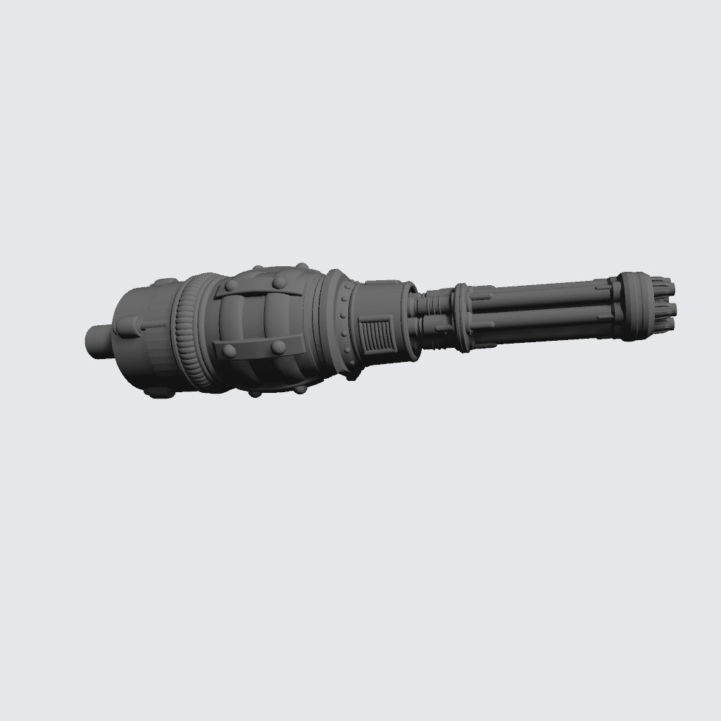 B.A.T. Arm Accessory - Rotary Canon: G.I. Joe Classified Series BAT Weapon Swaps 1:12 Scale 6" Action Figure Custom Parts