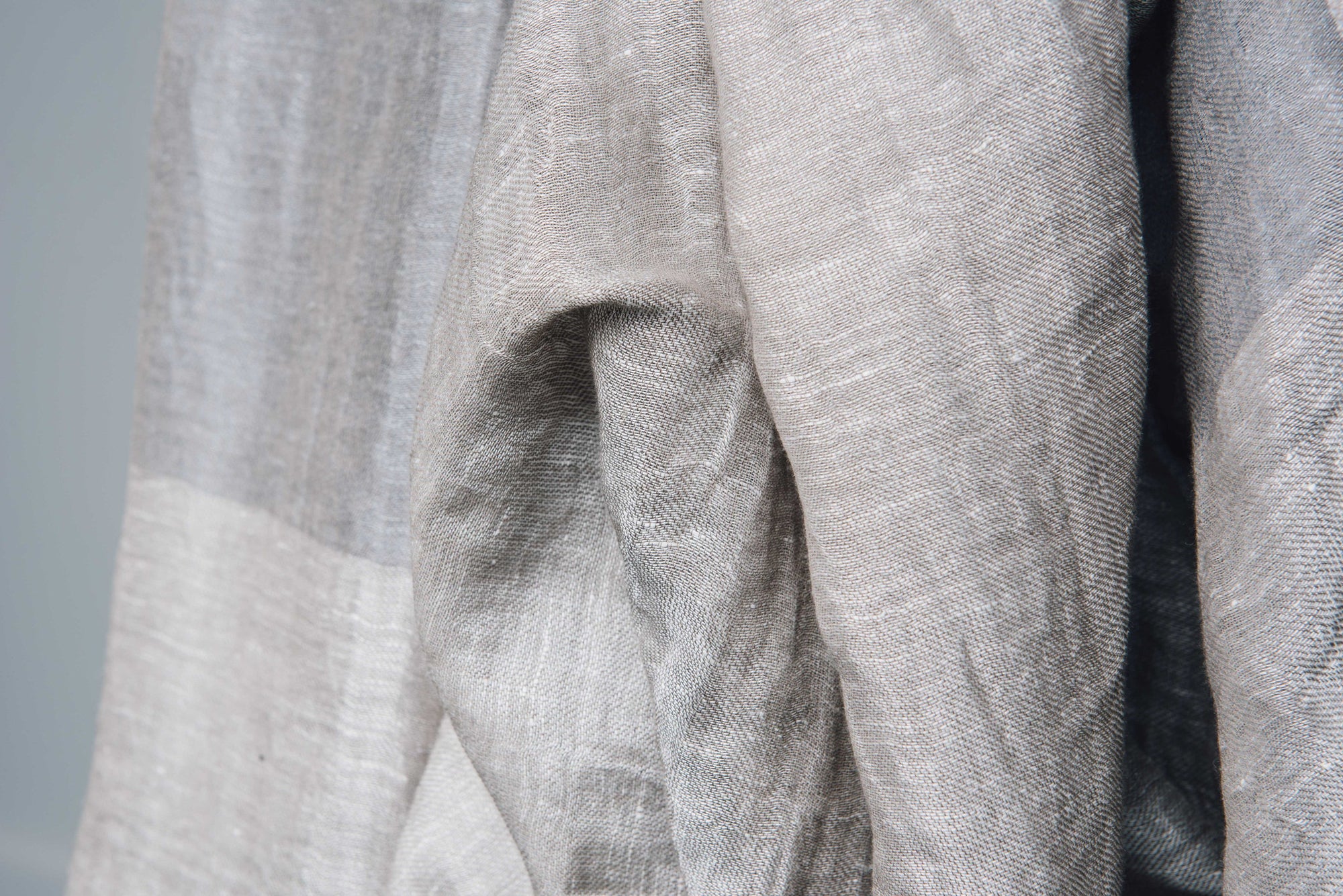 Goa Gray Linen Scarf - Bloom & Give