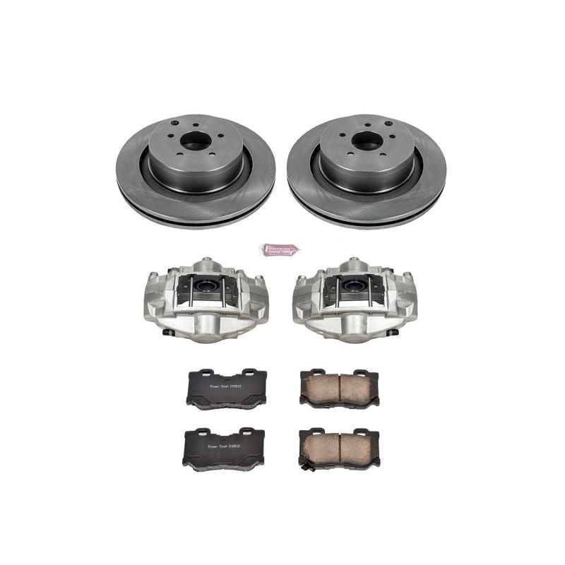 Power Stop 09-13 Infiniti FX50 Rear Z26 Street Warrior Brake Kit w