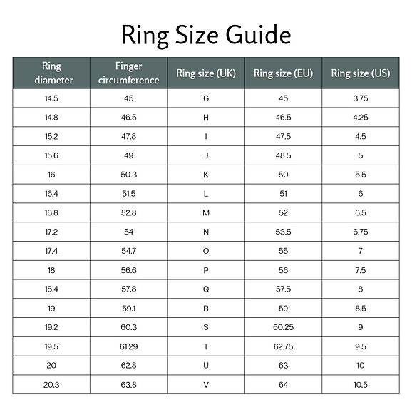 size guide table