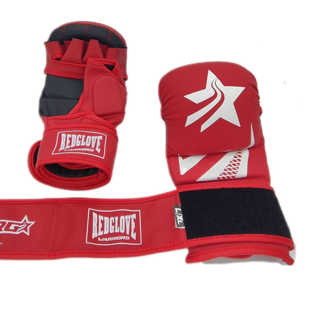 Gants MMA Revolution Pro - Rouge - Knockout Couture | Combattre ou mourir