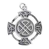 Sterling Silver Celtic Knot Cross - Print3D LLC
