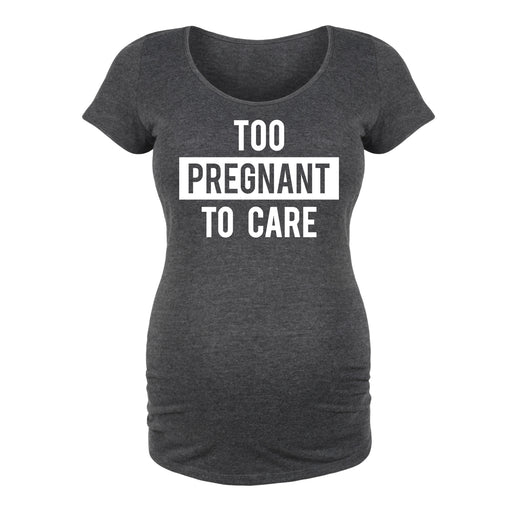 I'm Pregnant, Uncomfortable And Crabby, Were You About To Say Something? Funny  Pregnancy Shirt