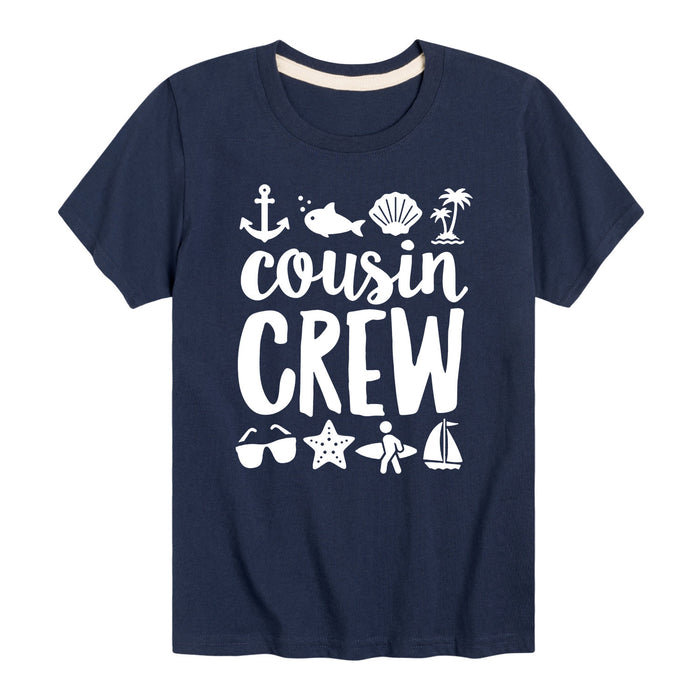 Instant Message™ - Cousin Crew Beach - Toddler And Youth Short Sleeve T ...