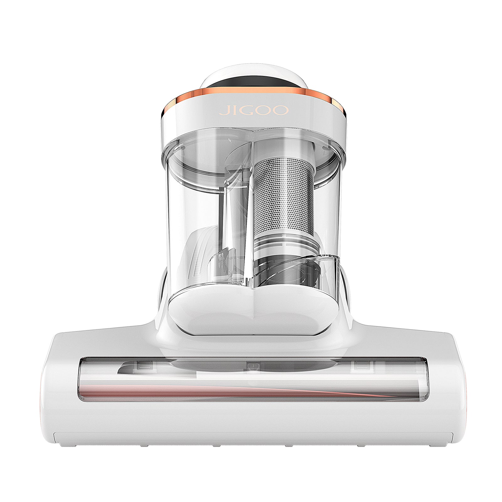 JIGOO Limpiador inteligente de ácaros de doble taza J300 con succión de 13  KPa, sensor de ácaros del polvo, cepillo giratorio de metal, aire caliente  a 55 ℃ – Los mejores productos