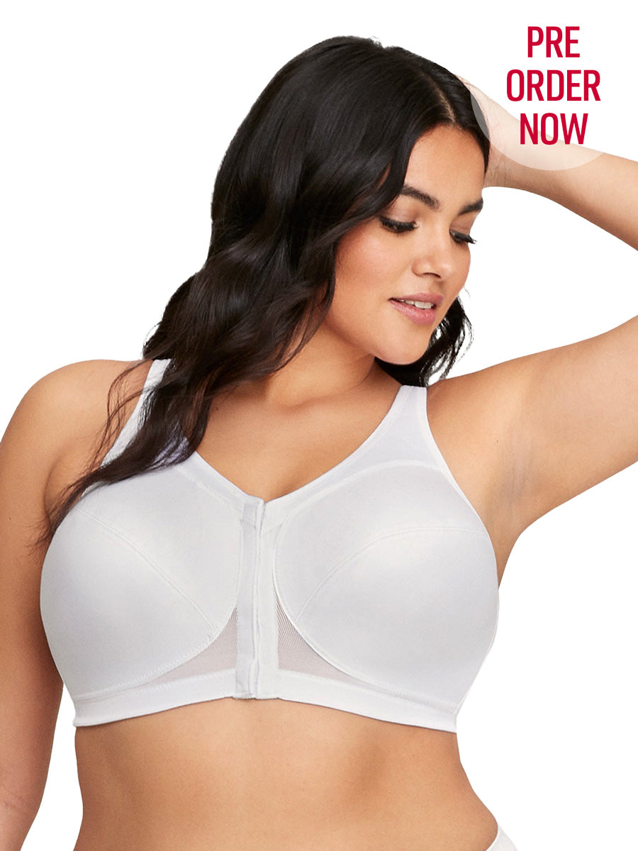 Glamorise Bra 1210 - Magiclift Natural Shape Front-Close Bra - White – Dale  and Waters
