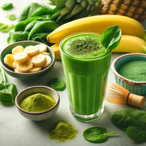 Matcha Spinat Smoothie