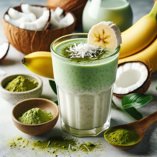 Matcha Kokos Smoothie