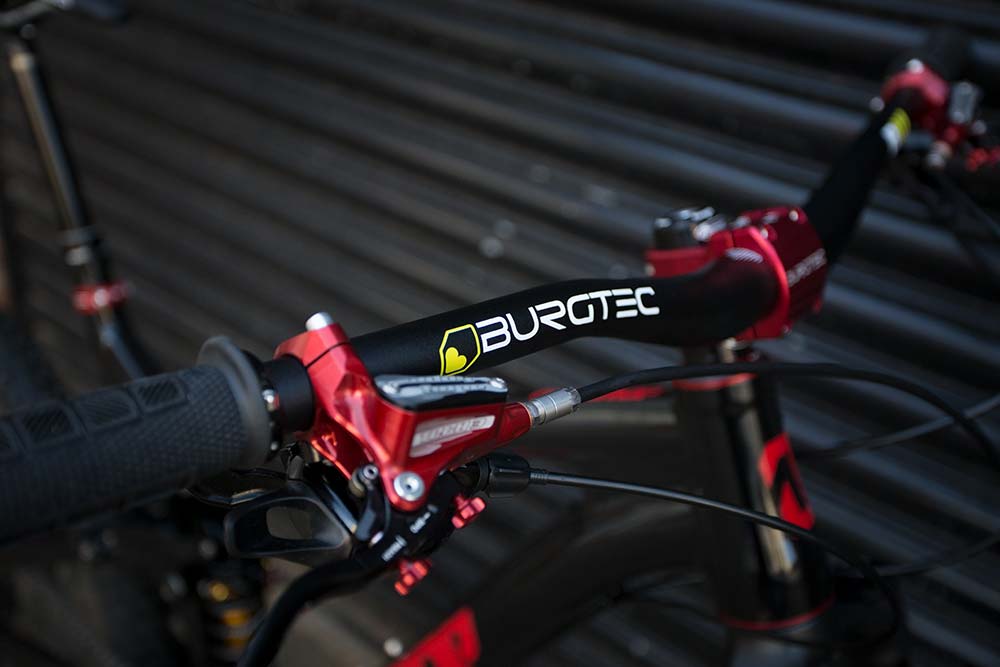 Ethan's custom Edit v2 with Burgtec stem, bars and pedals