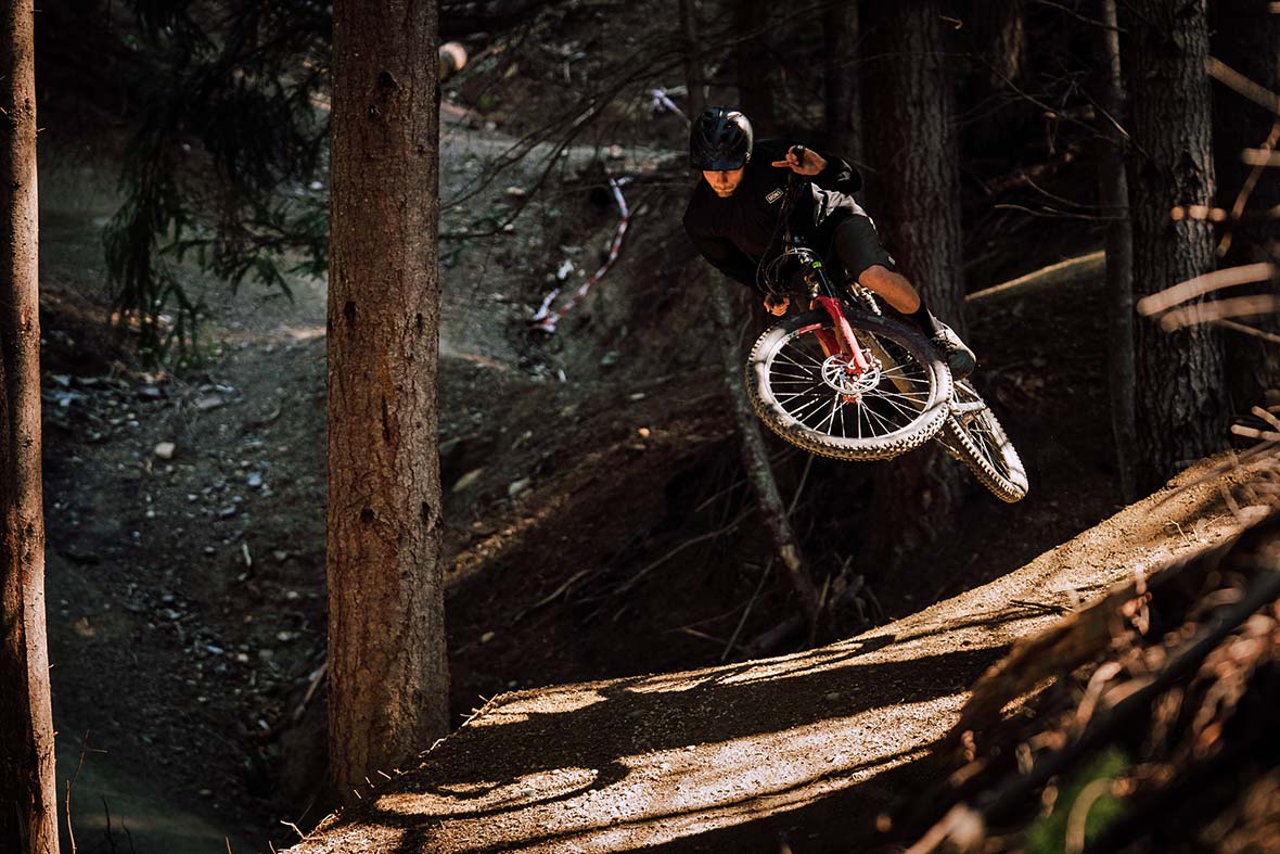 Bois de Callum au Bikepark de Queenstown