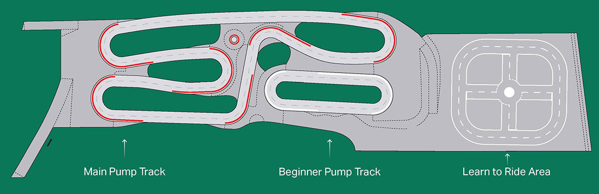 Hillsborough Pump Track Map