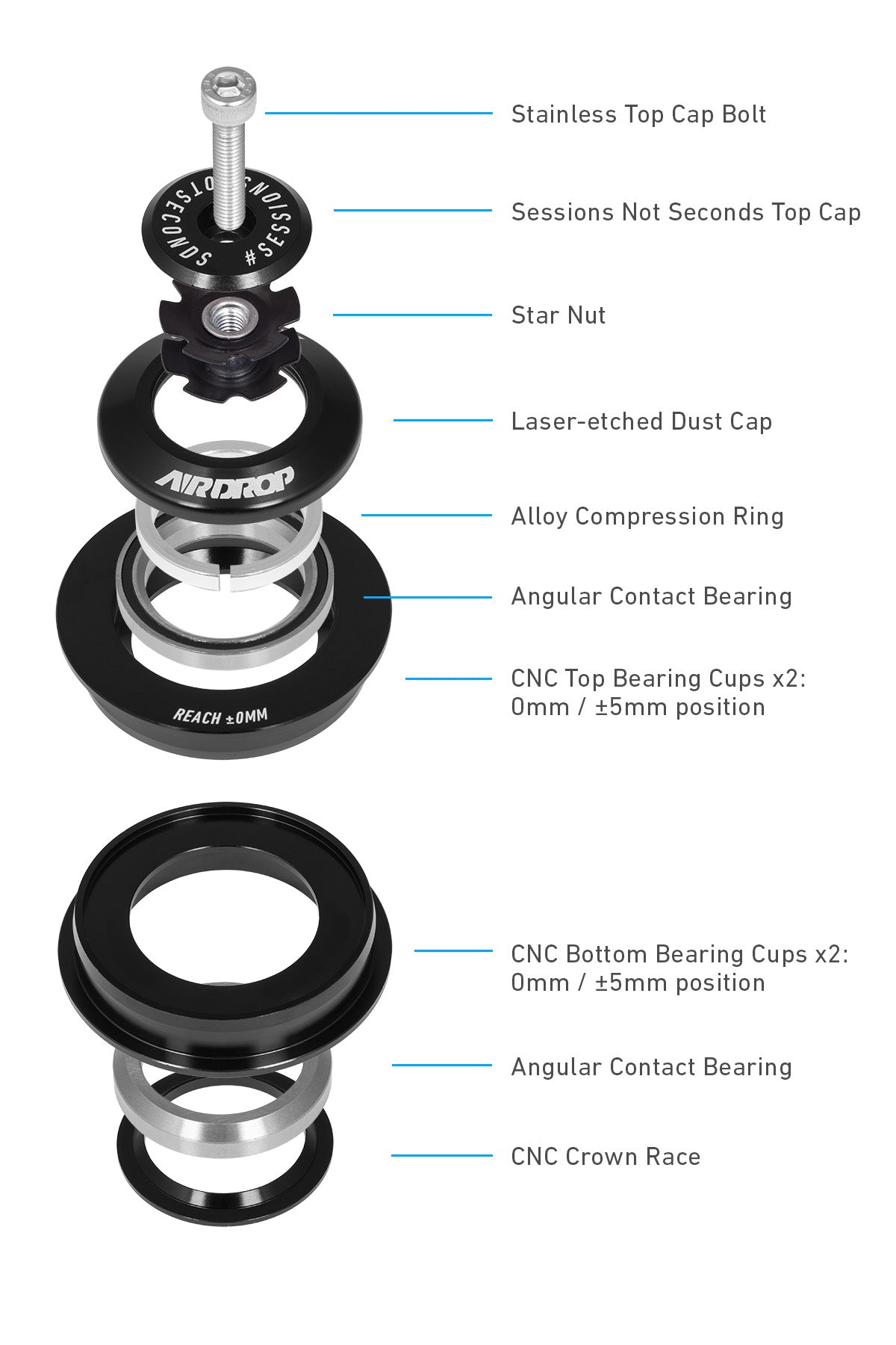 Airdrop Reach Adjust Headset