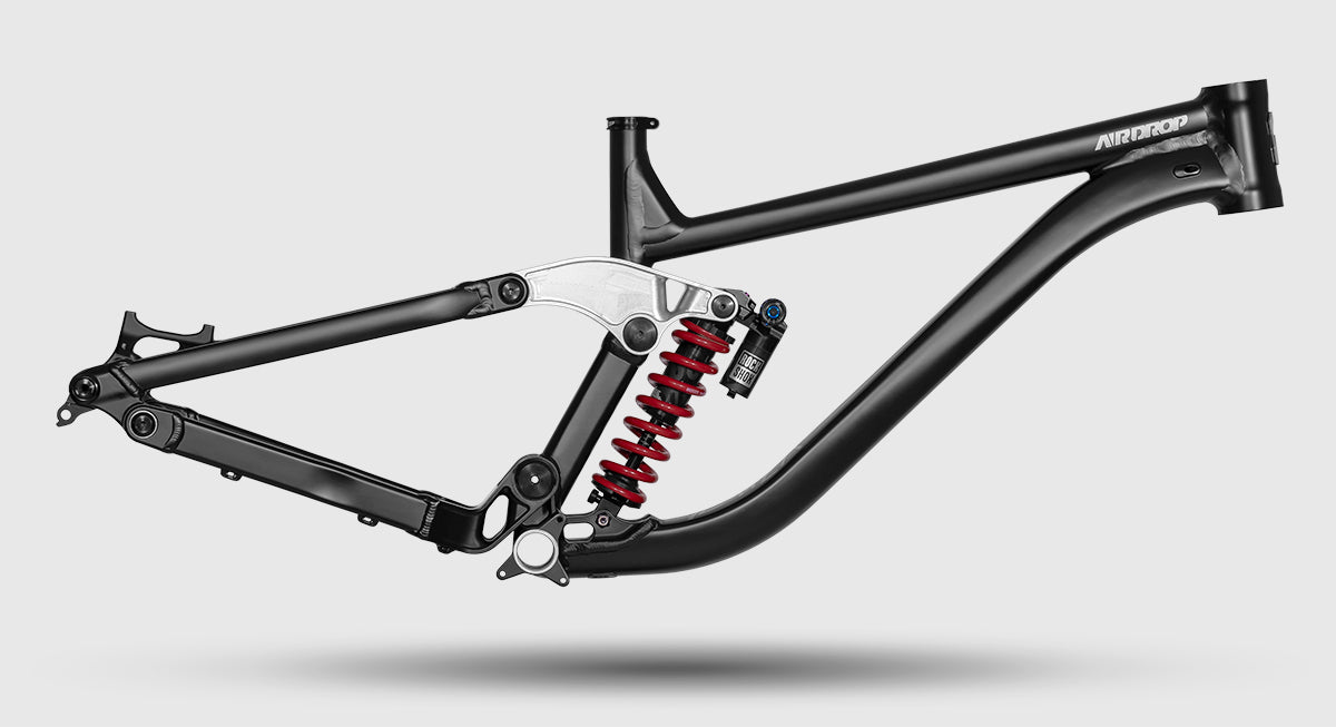 Airdrop Slacker Frame & Rockshox Super Deluxe Coil