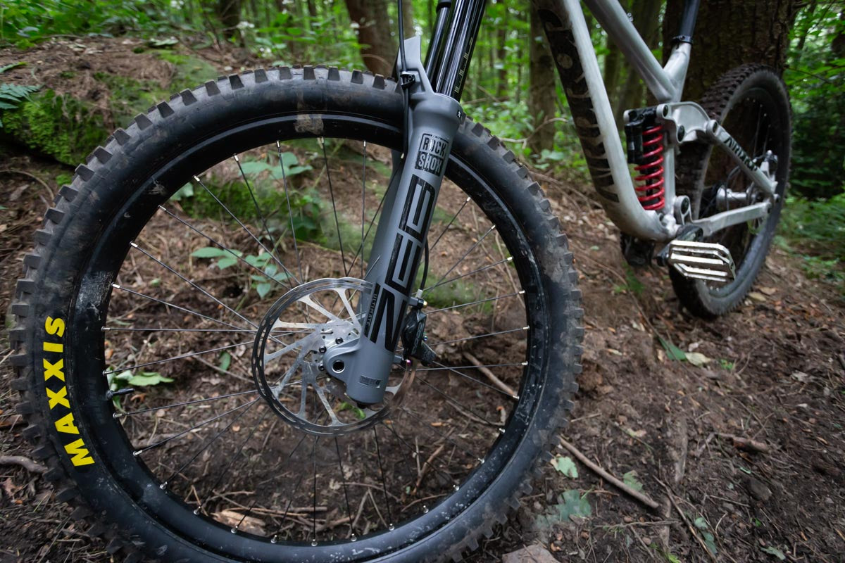 Rockshox Zeb on Airdrop Slacker