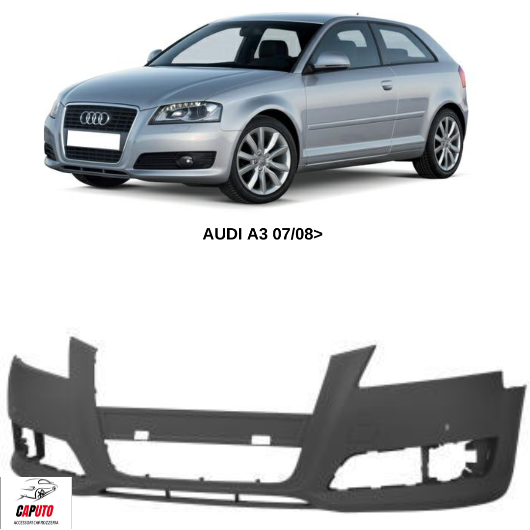 PARAURTI ANTERIORE PRIMERIZZATO AUDI A3 07/08> – Accessori Carrozzeria  Caputo