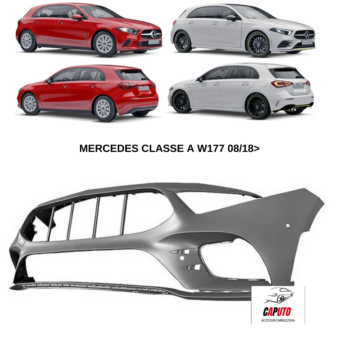 PARAURTI ANTERIORE PRIMERIZZATO C/PDC+TELECAMERA MERCEDES CLASSE A W177  08/18> AMG