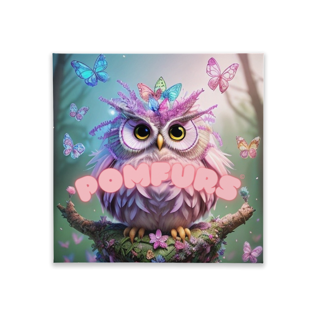 POMFURS© Owl Canvas Tiles