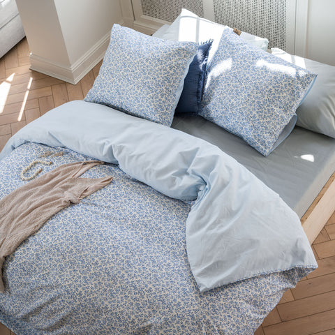 Dindi Home dekbedovertrek beddengoed slaapkamer blauw