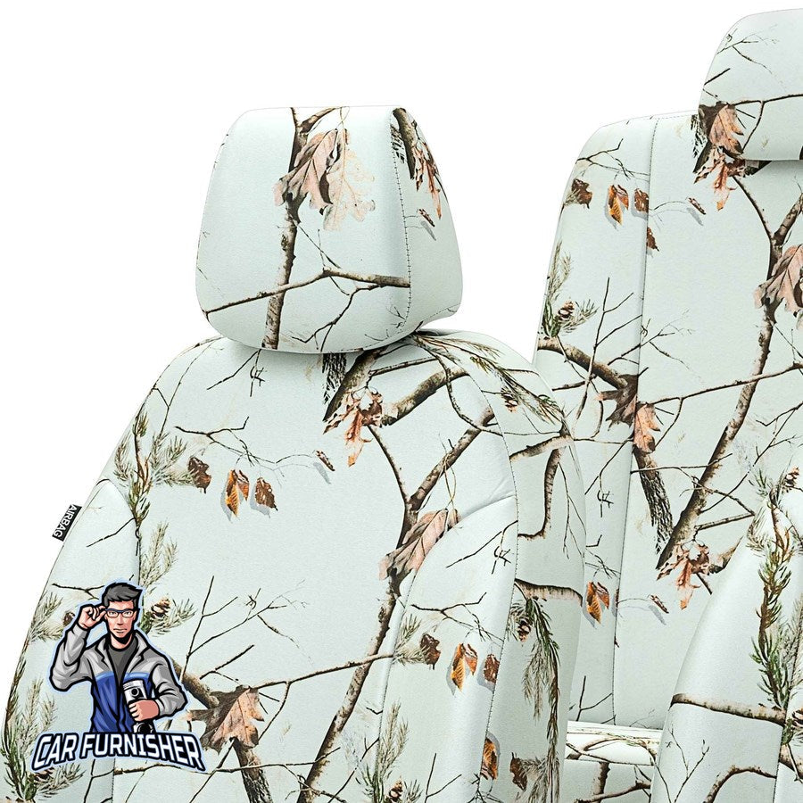 Custom-Made Camouflage Car Seat Cover