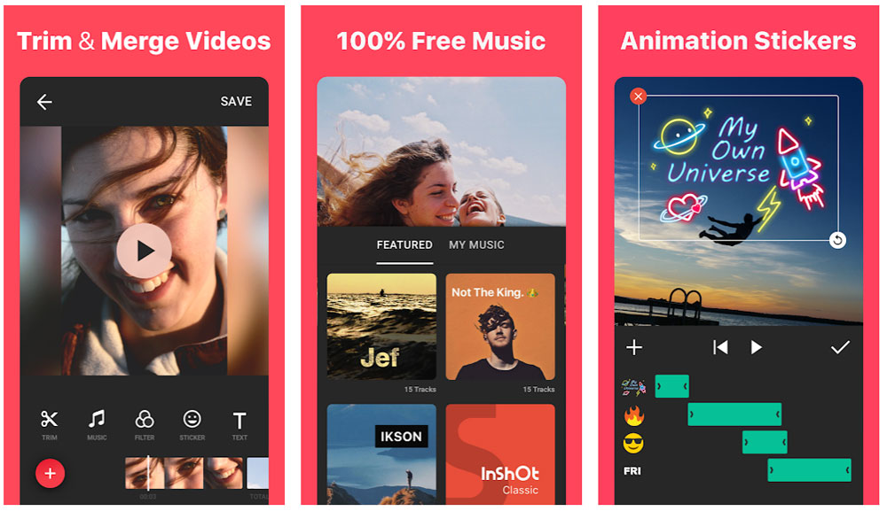 inshot video editor android