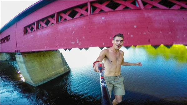 Jumping Off The Wakefield Cover Bridge (Before It Was Illegal)